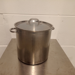 S/S cooking pot with lid (40cm)